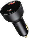 Miniatura zdjęcia: Ładowarka samochodowa Baseus Superme USB, USB TYP-C, 100W - czarna (CCZX-01)
