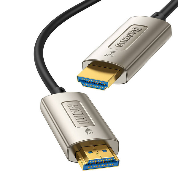 Zdjęcie produktu: Kabel optyczny HDMI 2.0 AOC 4K 60Hz Baseus High Definition 15m (WKGQ050201) Zdjęcie produktu: Kabel optyczny HDMI 2.0 AOC 4K 60Hz Baseus High Definition 15m (WKGQ050201)
