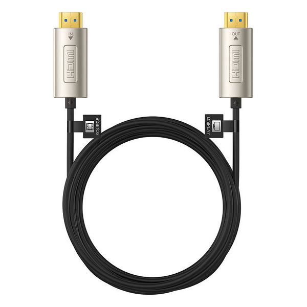 Zdjęcie produktu: Kabel optyczny HDMI 2.0 AOC 4K 60Hz Baseus High Definition 10m (WKGQ050101) Zdjęcie produktu: Kabel optyczny HDMI 2.0 AOC 4K 60Hz Baseus High Definition 10m (WKGQ050101)