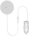 Miniatura zdjęcia: Ładowarka samochodowa Baseus CW01 do kratki z ładowarką magnetyczną, USB TYP-C, 15W + 25W - biała (SUCX040102) Miniatura zdjęcia: Ładowarka samochodowa Baseus CW01 do kratki z ładowarką magnetyczną, USB TYP-C, 15W + 25W - biała (SUCX040102)