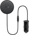 Miniatura zdjęcia: Ładowarka samochodowa Baseus CW01 do kratki z ładowarką magnetyczną, USB, 15W + 25W - czarna (SUCX040001)
