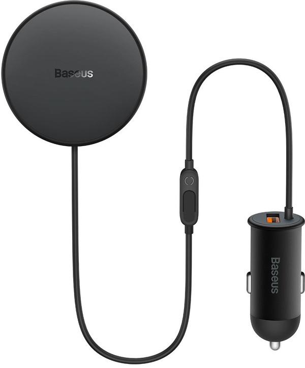 Zdjęcie produktu: Ładowarka samochodowa Baseus CW01 do kratki z ładowarką magnetyczną, USB TYP-C, 15W + 25W - czarna (SUCX040101) Zdjęcie produktu: Ładowarka samochodowa Baseus CW01 do kratki z ładowarką magnetyczną, USB TYP-C, 15W + 25W - czarna (SUCX040101)