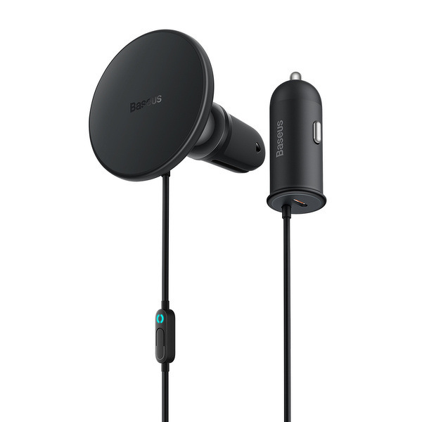 Zdjęcie produktu: Ładowarka samochodowa Baseus CW01 do kratki z ładowarką magnetyczną, USB TYP-C, 15W + 25W - czarna (SUCX040101) Zdjęcie produktu: Ładowarka samochodowa Baseus CW01 do kratki z ładowarką magnetyczną, USB TYP-C, 15W + 25W - czarna (SUCX040101)