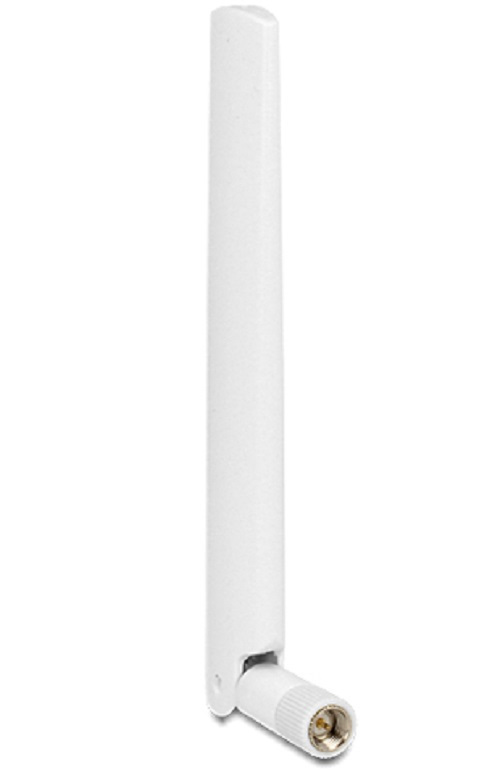 Antena LTE Delock 2.5dBi SMA dookólna - biała (88790)