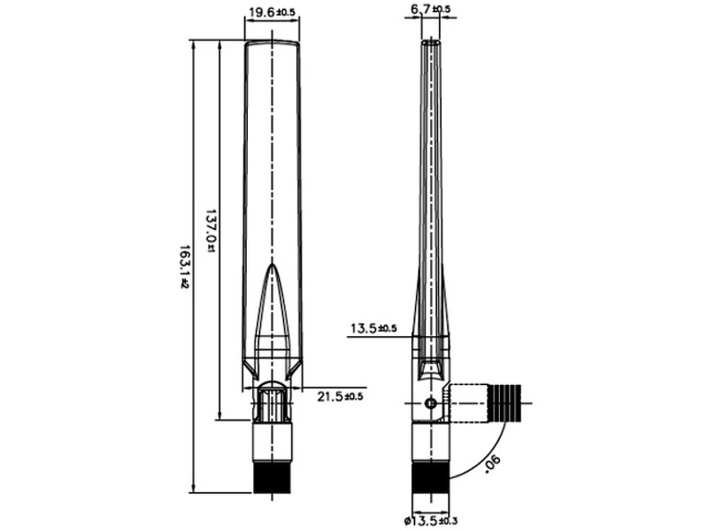 Zdjęcie produktu: Antena LTE Delock 3.5dBi SMA dookólna - czarna (88416) Zdjęcie produktu: Antena LTE Delock 3.5dBi SMA dookólna - czarna (88416)