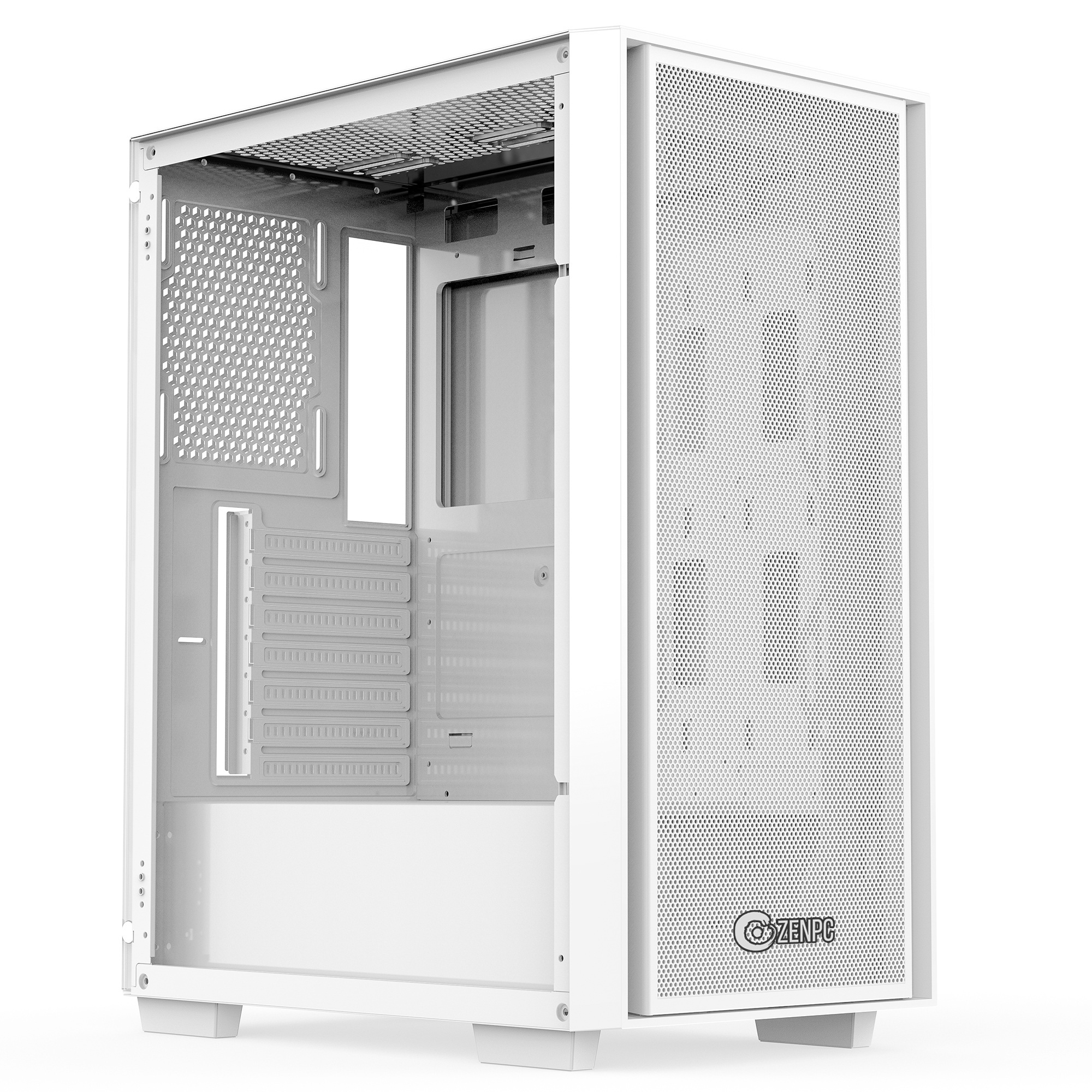 ZENPC Z1 Mesh TG White