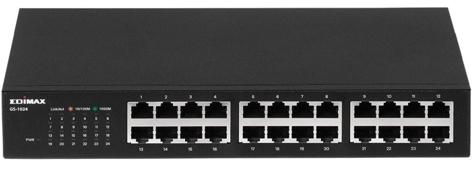 Zdjęcie produktu: Switch EDIMAX GS-1024 24-portowy Zdjęcie produktu: Switch EDIMAX GS-1024 24-portowy