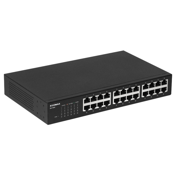 Zdjęcie produktu: Switch EDIMAX GS-1024 24-portowy Zdjęcie produktu: Switch EDIMAX GS-1024 24-portowy