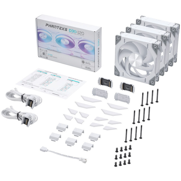 Zdjęcie produktu: Phanteks D30 PWM Regular ARGB 120mm 3-pack