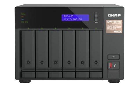 Miniatura produktu: Serwer NVR QNAP QVP-63B 6-Bay