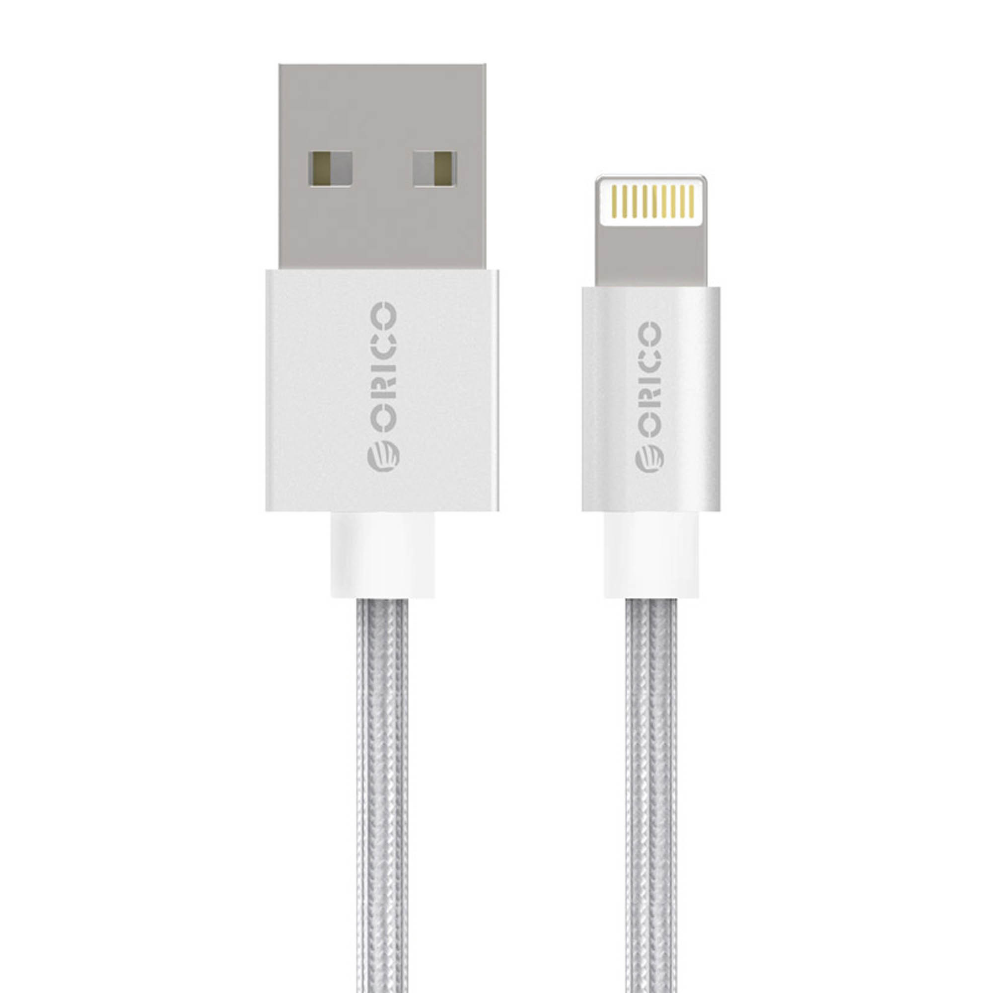 Orico kabel USB-Lighting 2.4A LTF-10-V1-SV-B
