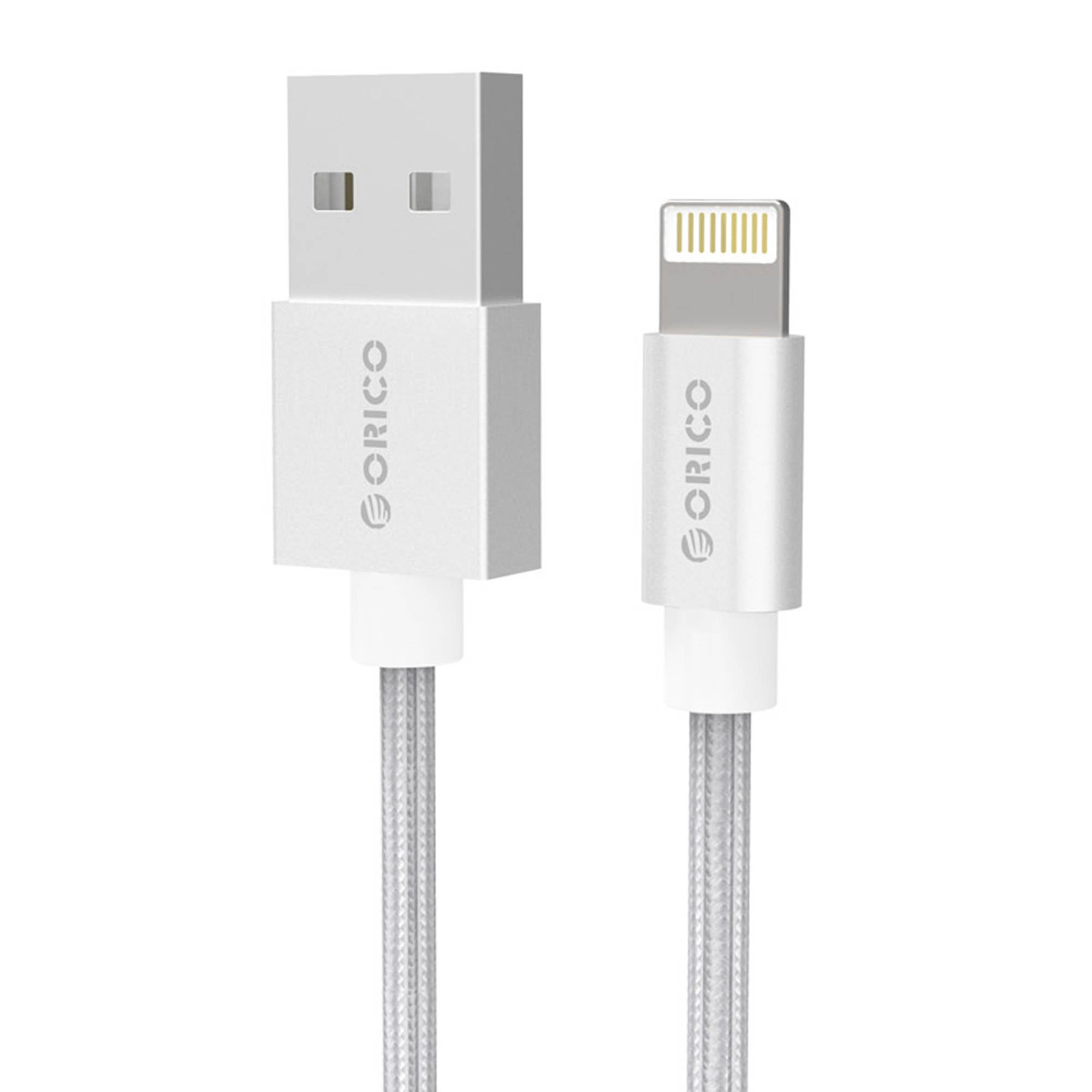 Orico kabel USB-Lighting 2.4A LTF-10-V1-SV-B