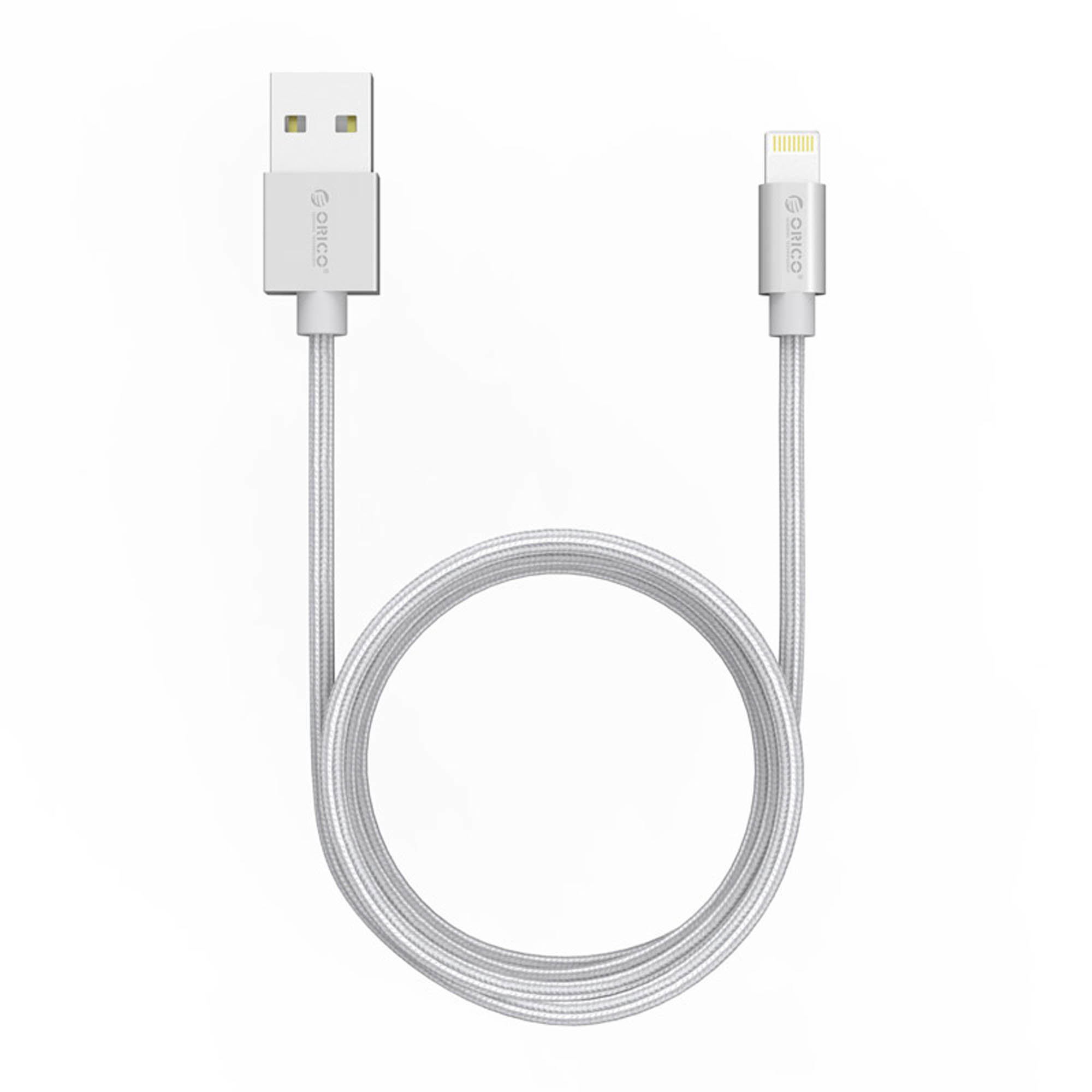 Orico kabel USB-Lighting 2.4A LTF-10-V1-SV-B