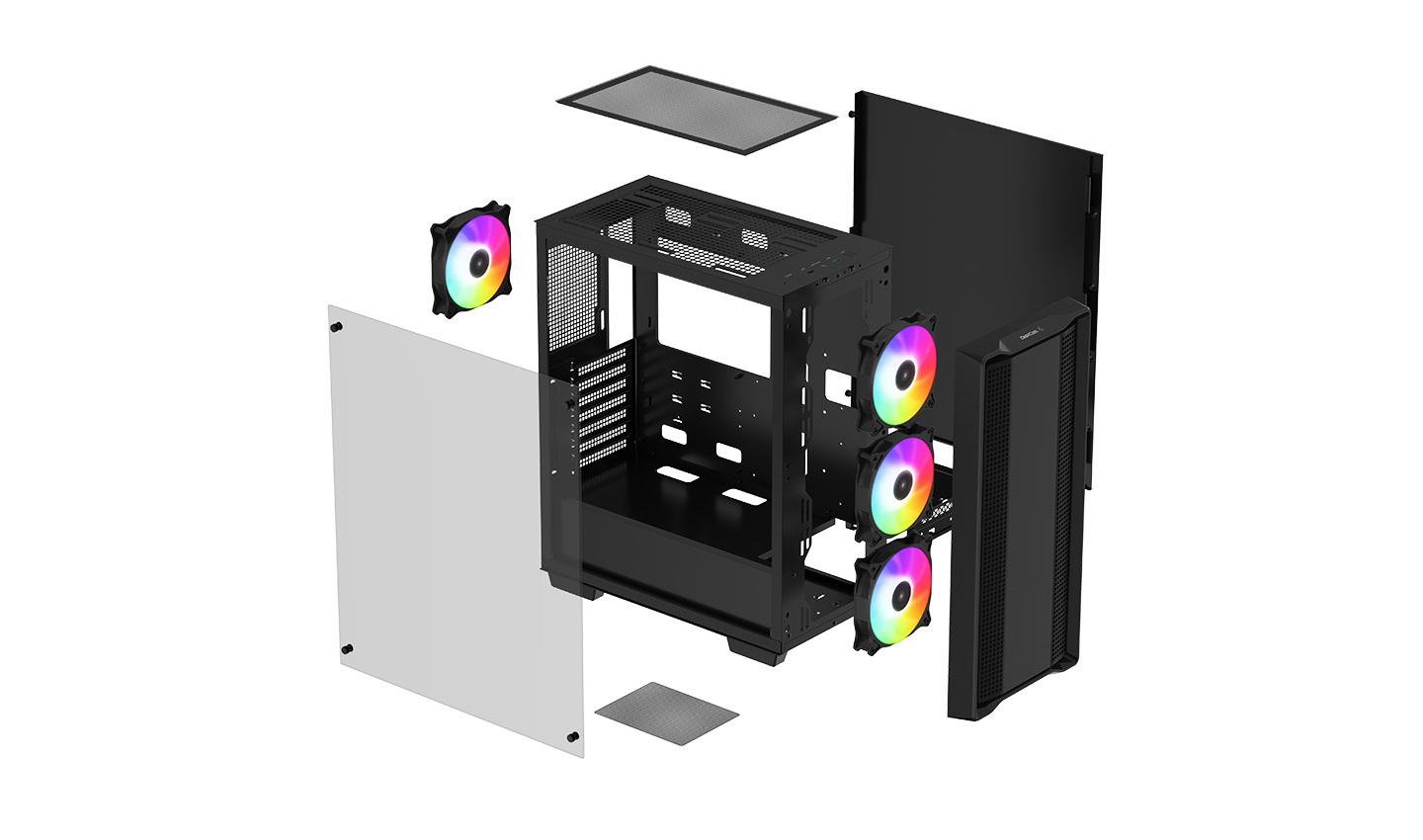 Obudowa do komputera Deepcool CC560 Black ARGB Window