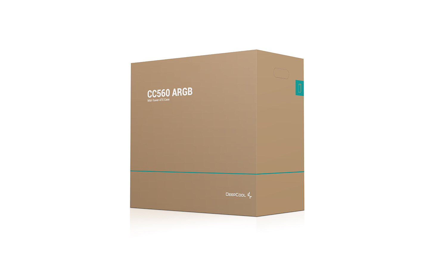 Obudowa do komputera Deepcool CC560 Black ARGB Window