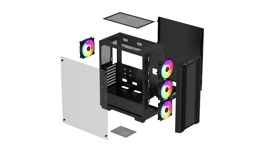 Zdjęcie produktu: Obudowa do komputera Deepcool CC560 Black ARGB Window