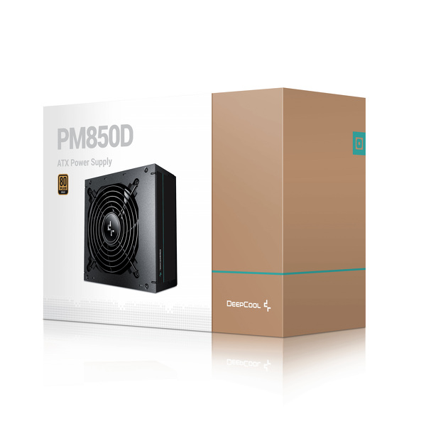 Zdjęcie produktu: Zasilacz Deepcool PM850D 80Plus Gold 850W Zdjęcie produktu: Zasilacz Deepcool PM850D 80Plus Gold 850W