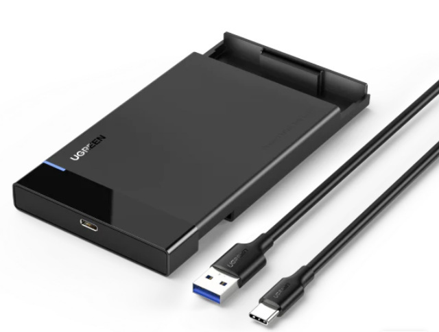 Obudowa zewnętrzna na dysk 2,5" HDD/SSD UGREEN US221 USB TYP-C (50743)