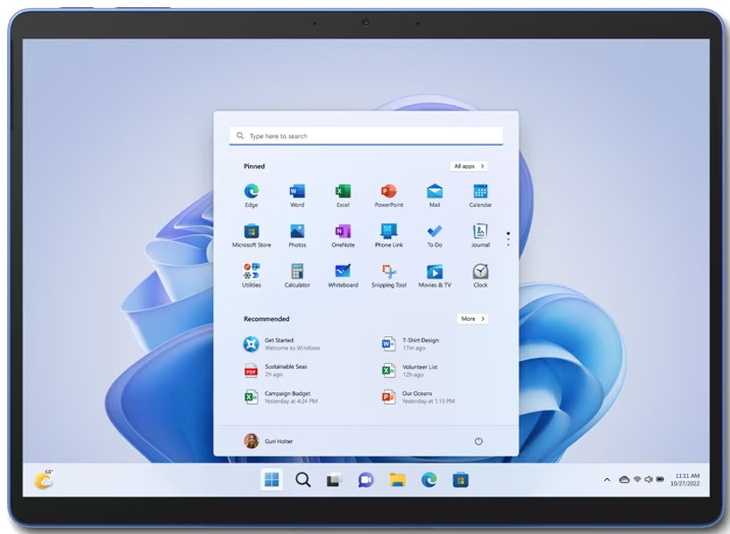 Zdjęcie produktu: Microsoft Surface Pro 9 13"/i5/16GB/256GB/Win11 Szafirowy