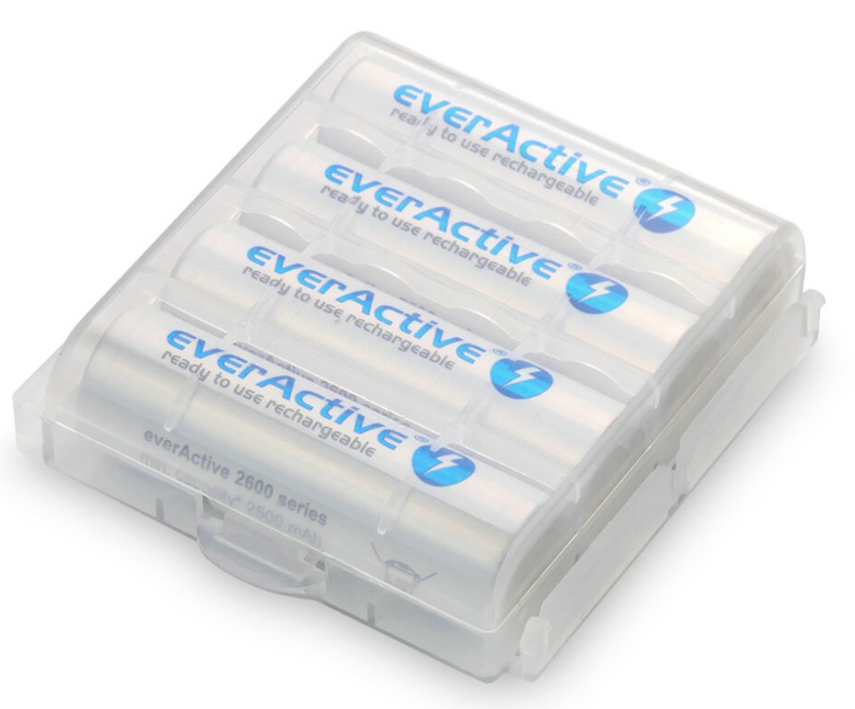 everActive R6/AA 2600mAh Professional line - opak. 4 akumulatorki - w pojemniku (EVHRL6-2600BOX) everActive R6/AA 2600mAh Professional line - opak. 4 akumulatorki - w pojemniku (EVHRL6-2600BOX)
