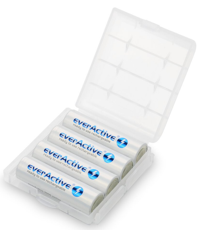 everActive R6/AA 2600mAh Professional line - opak. 4 akumulatorki - w pojemniku (EVHRL6-2600BOX) everActive R6/AA 2600mAh Professional line - opak. 4 akumulatorki - w pojemniku (EVHRL6-2600BOX)