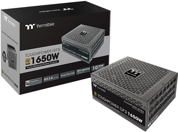 Zasilacz Thermaltake Toughpower GF3 1650W Gold Gen5 Zasilacz Thermaltake Toughpower GF3 1650W Gold Gen5