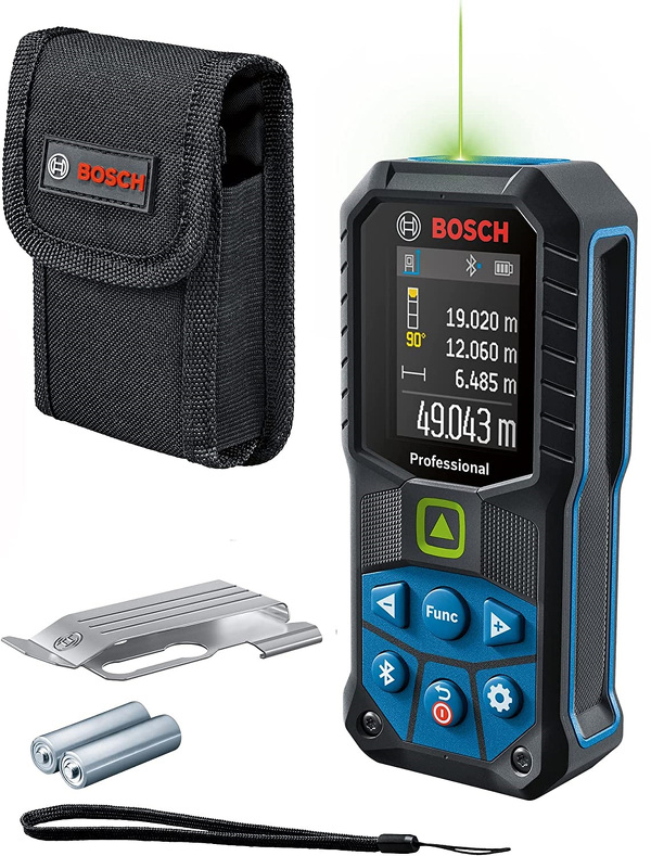 Zdjęcie produktu: Bosch Dalmierz laserowy GLM 50-27 CG + klips do paska Zdjęcie produktu: Bosch Dalmierz laserowy GLM 50-27 CG + klips do paska
