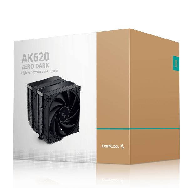 Zdjęcie produktu: Chłodzenie CPU Deepcool AK620 Zero Dark (R-AK620-BKNNMT-G-1) Zdjęcie produktu: Chłodzenie CPU Deepcool AK620 Zero Dark (R-AK620-BKNNMT-G-1)
