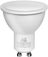 Żarówka LED Maclean, GU10, 7W, 220-240V~, 50/60Hz, barwa ciepła biała, 3000K, 490 lumenów, MCE437 WW