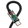 Miniatura zdjęcia: Kabel przewód USB Typ-C do Typ-C kątowy 100cm Baseus Legend Series, 100W, PD - czarny (CATCS-01) Miniatura zdjęcia: Kabel przewód USB Typ-C do Typ-C kątowy 100cm Baseus Legend Series, 100W, PD - czarny (CATCS-01)