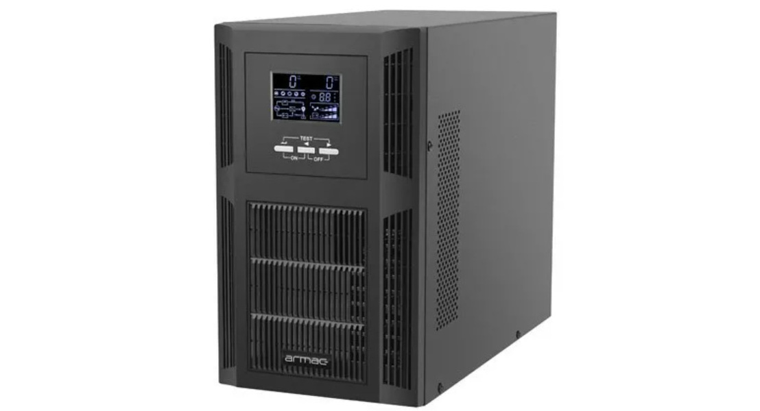 Zdjęcie produktu: Zasilacz UPS Armac Office On-Line PF1 3000VA LCD 8X IEC C13 metalowa obudowa (O/3000I/PF1) Zdjęcie produktu: Zasilacz UPS Armac Office On-Line PF1 3000VA LCD 8X IEC C13 metalowa obudowa (O/3000I/PF1)