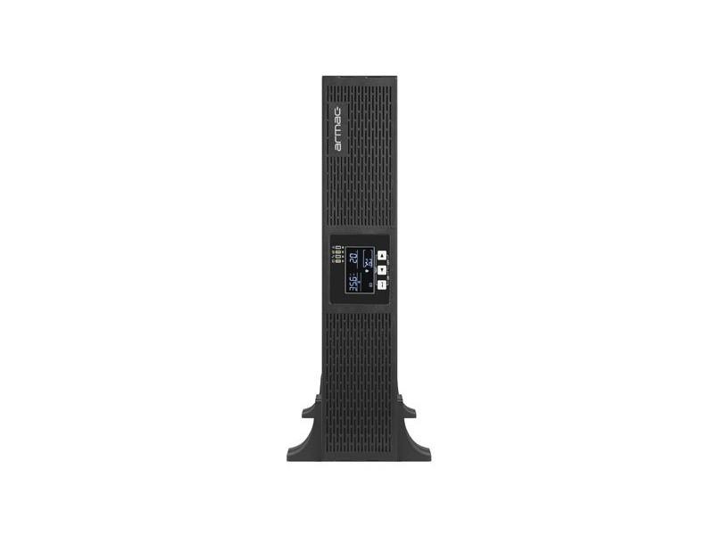 Zasilacz UPS Rack Armac ON-LINE 3000VA 8X IEC C13 USB-B LCD metalowa obudowa (R/3000I/PF1) Zasilacz UPS Rack Armac ON-LINE 3000VA 8X IEC C13 USB-B LCD metalowa obudowa (R/3000I/PF1)
