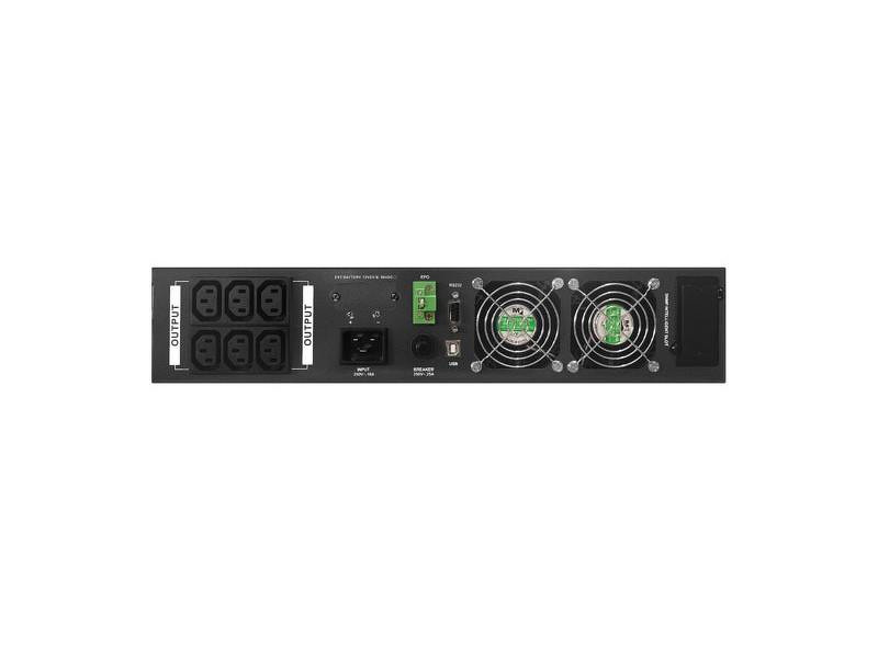 Zdjęcie produktu: Zasilacz UPS Rack Armac ON-LINE 2000VA 8X IEC C13 USB-B LCD metalowa obudowa (R/2000I/PF1)