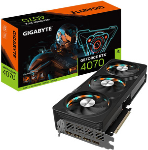 Miniatura produktu: Gigabyte GeForce RTX 4070 Gaming OC 12GB GDDR6X DLSS 3 (GV-N4070GAMING OC-12GD)