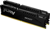 Pamięć Kingston FURY Beast Black 64GB (2x32GB) DDR5 6000 CL36 EXPO KF560C36BBEK2-64