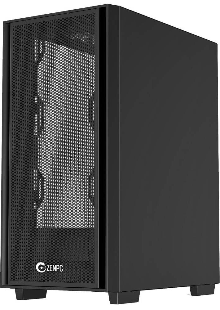 Obudowa do komputera ZENPC Z1 Mesh Glass Black 4x P12 PWM PST ARGB Obudowa do komputera ZENPC Z1 Mesh Glass Black 4x P12 PWM PST ARGB