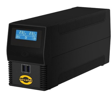 Miniatura produktu: Zasilacz UPS Orvaldi i850LCD USB 800VA / 480W