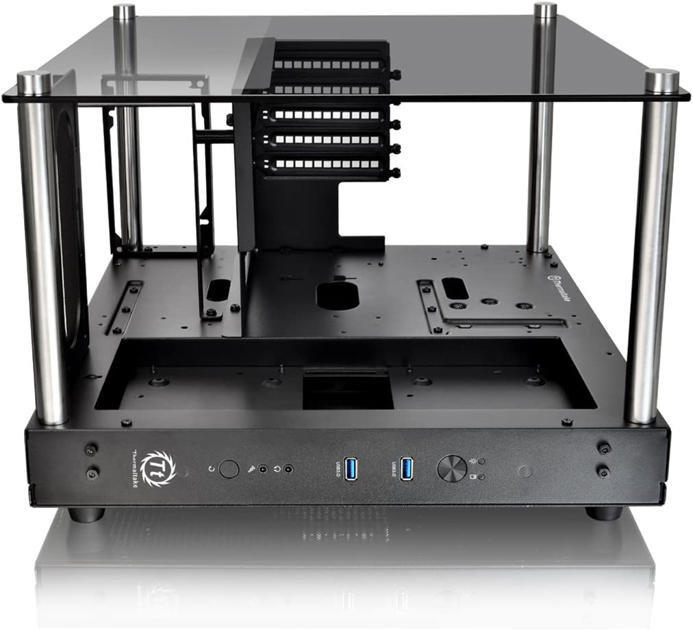 Thermaltake Core P1 Tempered Glass Black