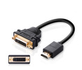 Miniatura zdjęcia: Adapter HDMI męski do DVI żeński UGREEN, 22cm - czarny (20136) Miniatura zdjęcia: Adapter HDMI męski do DVI żeński UGREEN, 22cm - czarny (20136)