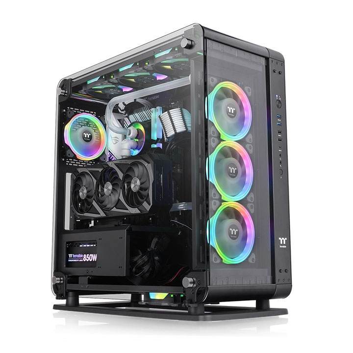 Obudowa Thermaltake Core P6 Tempered Glass Black Obudowa Thermaltake Core P6 Tempered Glass Black