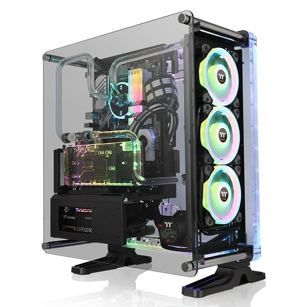 Zdjęcie produktu: Obudowa Thermaltake DistroCase 350P Black Tempered Glass Zdjęcie produktu: Obudowa Thermaltake DistroCase 350P Black Tempered Glass