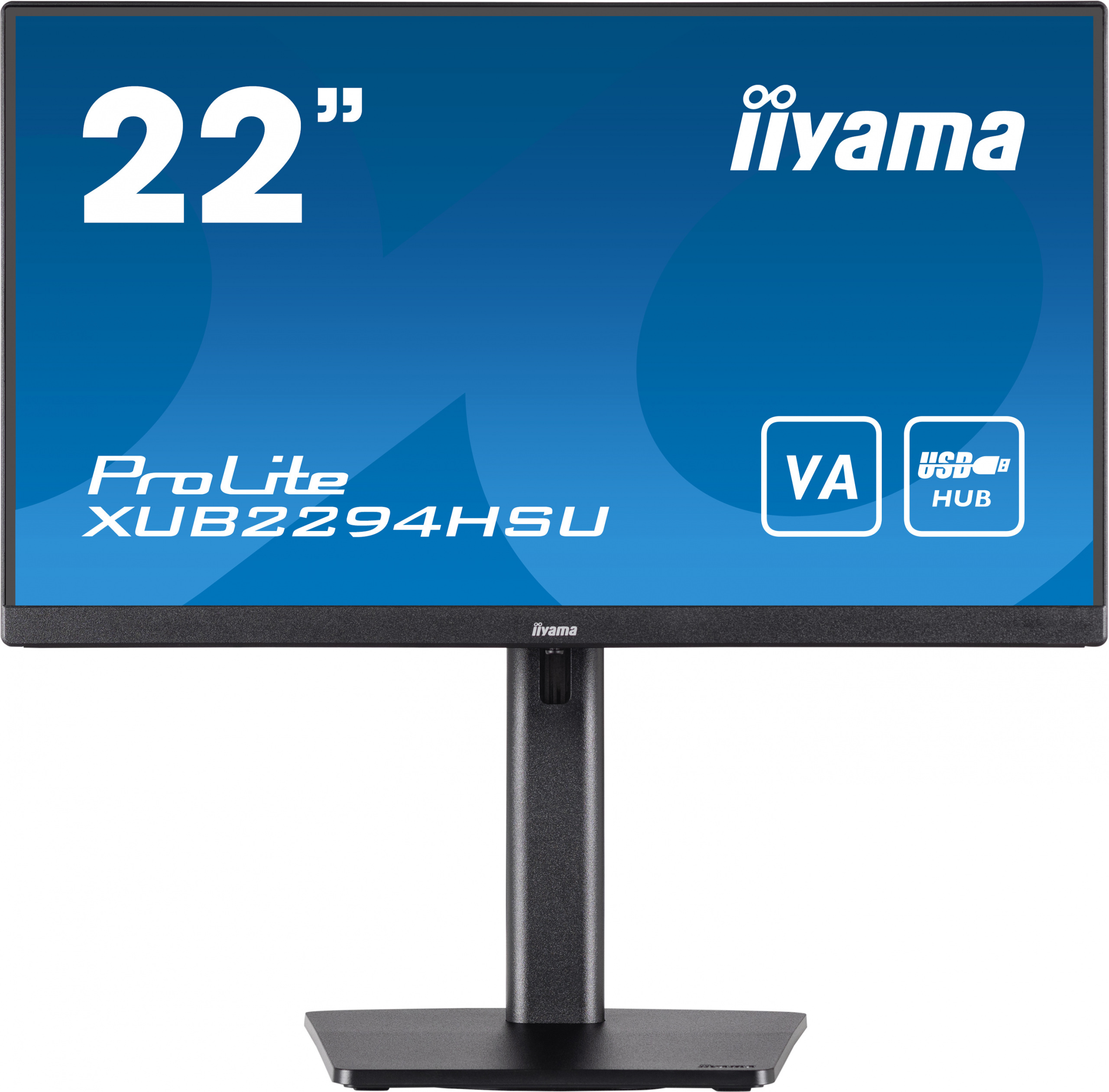 iiyama ProLite XUB2294HSU-B2 22" FHD VA 75Hz 1ms PIVOT - z gwarancją iiyama 3 lata - zero martwych pikseli 30 dni