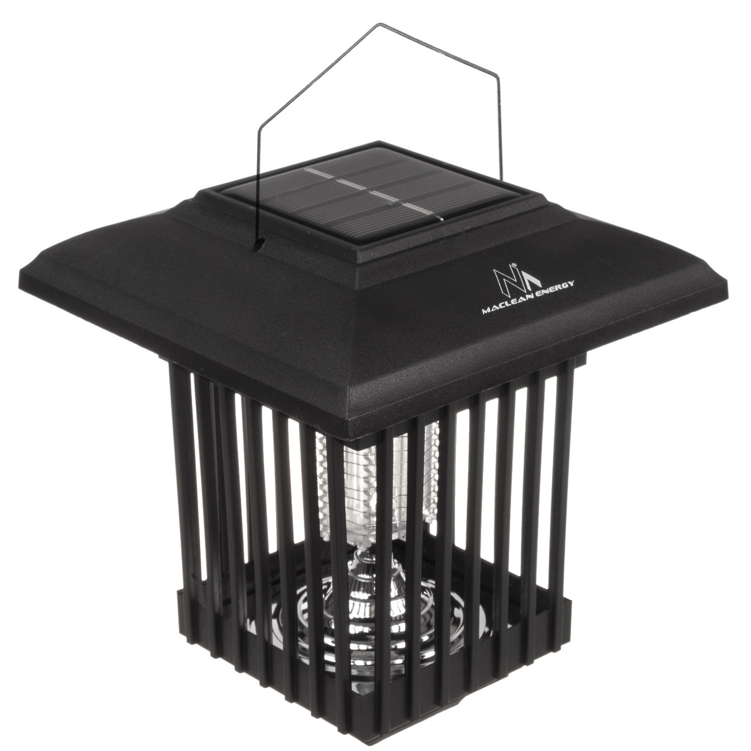 Solarna lampa owadobójcza LED Maclean, IP44, LED/UV, akumulator 2*AA Ni-MH 200 mAh, solar 2V DC MCE448 Solarna lampa owadobójcza LED Maclean, IP44, LED/UV, akumulator 2*AA Ni-MH 200 mAh, solar 2V DC MCE448