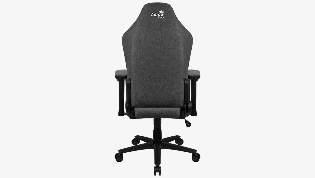 Fotel gamingowy Aerocool Crown AeroSuede Ash Black