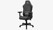 Miniatura zdjęcia: Fotel gamingowy Aerocool Crown AeroSuede Ash Black