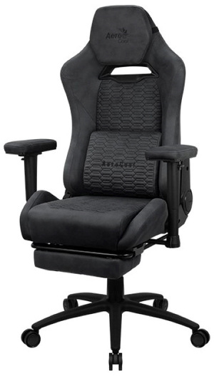 Miniatura produktu: Fotel gamingowy Aerocool Royal AeroSuede Slate Grey