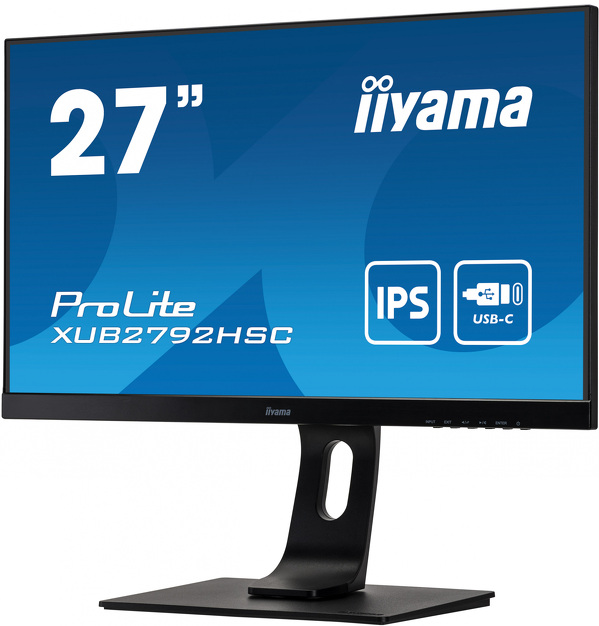 Zdjęcie produktu: iiyama ProLite XUB2792HSC-B1 27" FHD IPS PIVOT USB-C - z gwarancją iiyama 3 lata - zero martwych pikseli 30 dni
