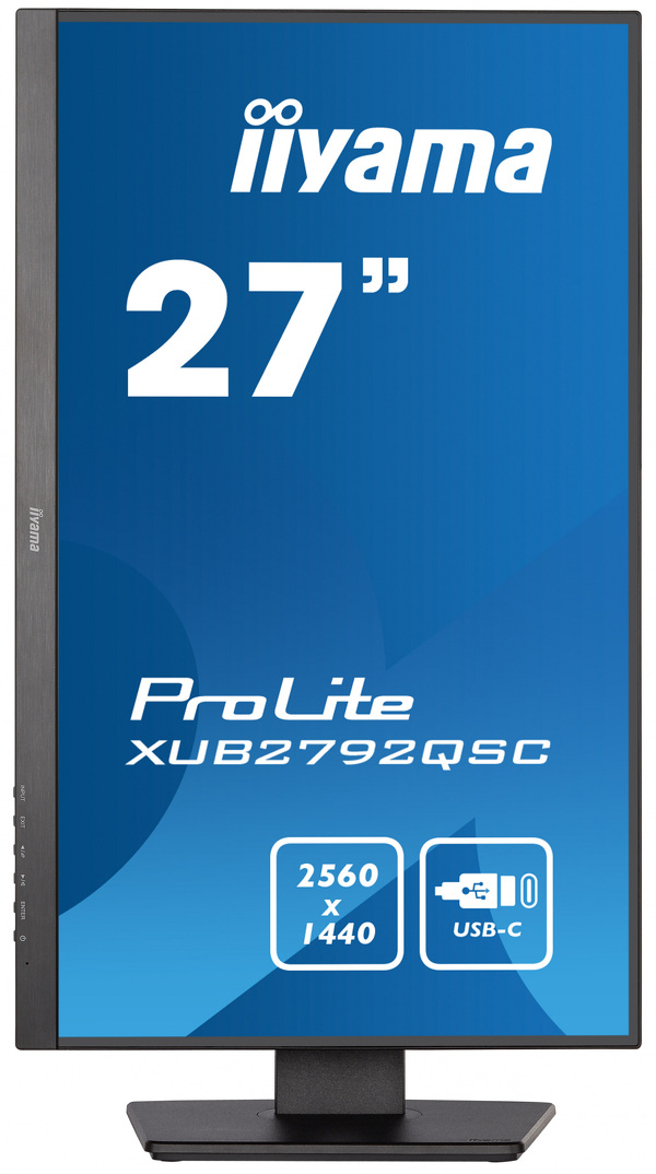 Zdjęcie produktu: iiyama ProLite XUB2792QSC-B5 27" WQHD IPS 75Hz 4ms USB-C PIVOT - z gwarancją iiyama 3 lata - zero martwych pikseli 30 dni