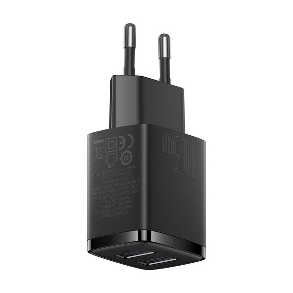 Zdjęcie produktu: Baseus Quick Charger 10.5W Czarna CCXJ010201