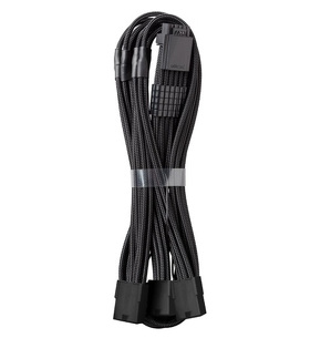 Miniatura produktu: Kabel CableMod Pro ModMesh 12VHPWR z 3x PCI-e 8-pin czarny 45cm